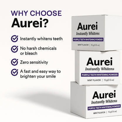 Purple Teeth Whitening Powder